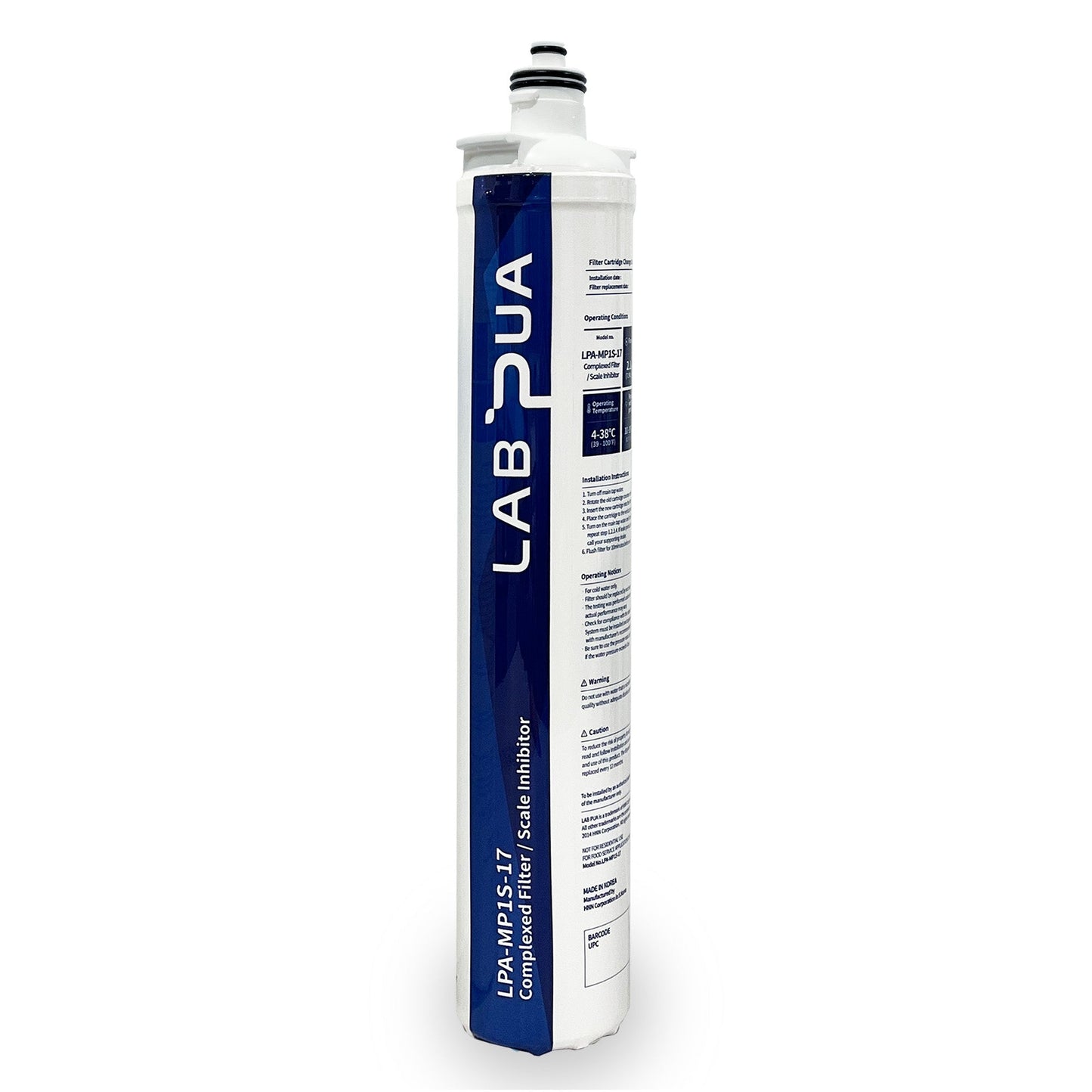 LAB PUA LPA - MP1S - 17 (0.1um composite, UF membrane & Scale inhibitor, 17″L) - WATER FILTER DISTRIBUTORS