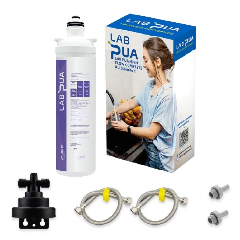 Lab Pua Residential High Flow Water Filter Kit 10 Inch Series - WATER FILTER DISTRIBUTORS