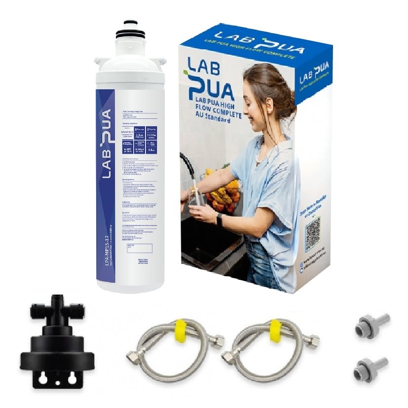 Lab Pua Residential High Flow Water Filter Kit 10 Inch Series - WATER FILTER DISTRIBUTORS