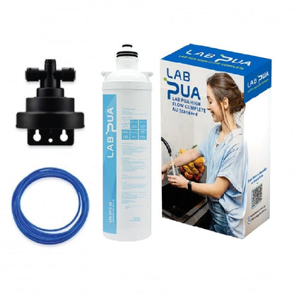 Lab Pua Residential Water Filter header+1/4"Hose Kit 10 Inch Series - WATER FILTER DISTRIBUTORS