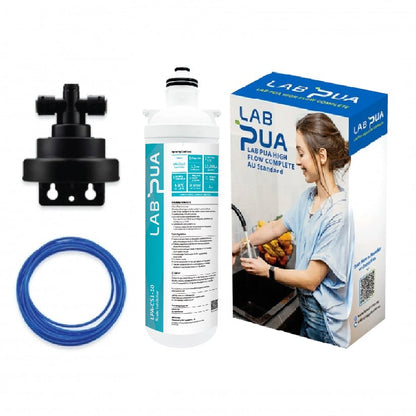 Lab Pua Residential Water Filter header+1/4"Hose Kit 10 Inch Series - WATER FILTER DISTRIBUTORS