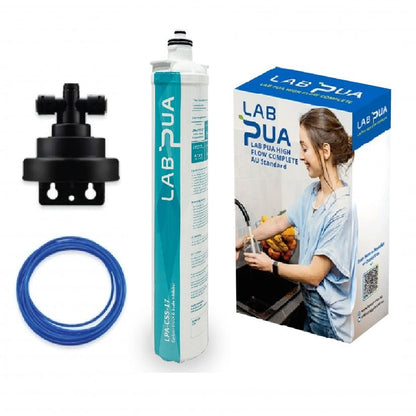 Lab Pua Residential Water Filter header+1/4"Hose Kit 17 Inch Series - WATER FILTER DISTRIBUTORS