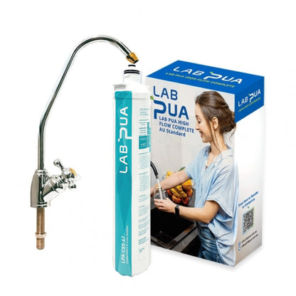 Lab Pua Residential Water Filter Kit With Faucet LPA - CS5 - 17 17" - WATER FILTER DISTRIBUTORS
