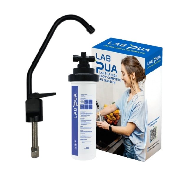 Lab Pua Residential Water Filter LPA - CB1 - 10 1 MICRON FULL CARBON BLOCK WITH SEDIMENT - WATER FILTER DISTRIBUTORS