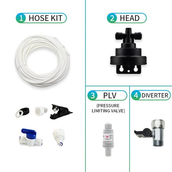 Lab Pua Residential Water Filter LPA - CS5 - 10 5Micron carbon block & Scale inhibitor - WATER FILTER DISTRIBUTORS