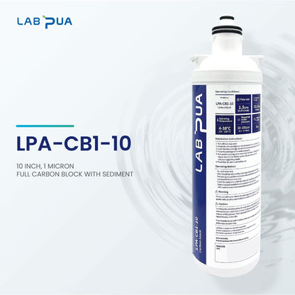Lab Pua Triple Header Series Sediment With Full Carbon Block - WATER FILTER DISTRIBUTORS