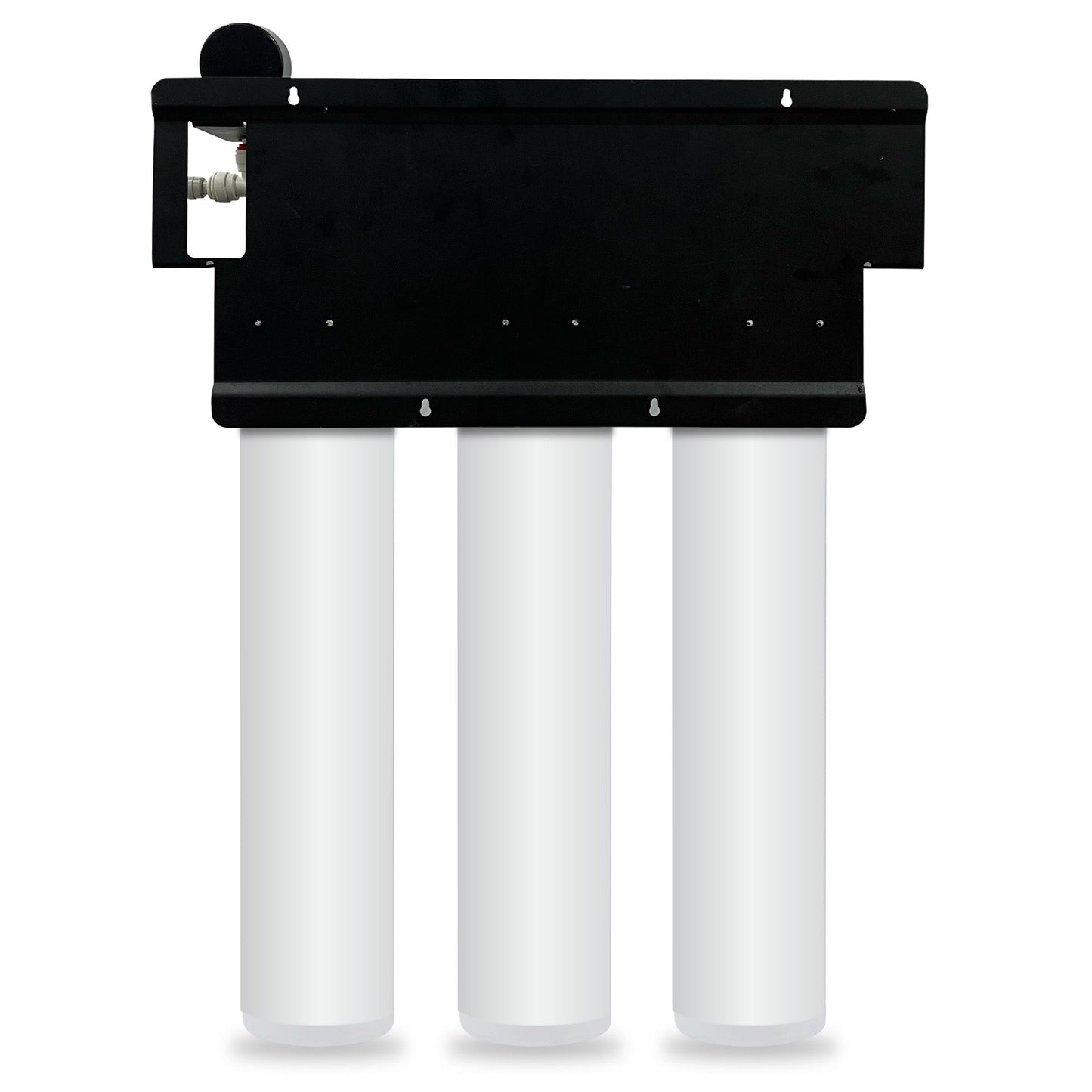 Lab Pua Triple Header Series Sediment With Full Carbon Block with Membrane/ Sediment&Gac/ Carbon Block Total 4 Stage - WATER FILTER DISTRIBUTORS