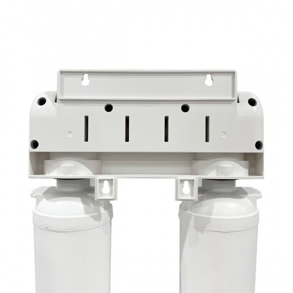 Lab Pua Twin Header Series 5um Carbon Block with 1um Scale Inhibitor 15"L - WATER FILTER DISTRIBUTORS