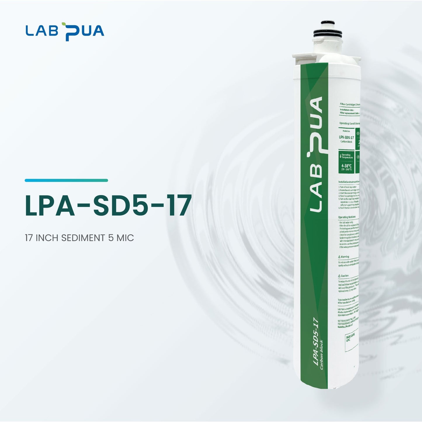 Lab Pua Twin Header series Sediment with 0.1 Micron Ultra Fine &Scale Filter KIT - WATER FILTER DISTRIBUTORS