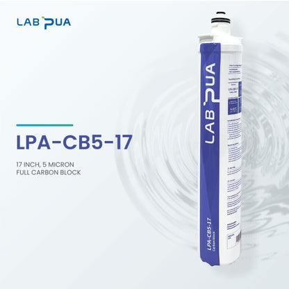 Lab Pua Twin Header series Sediment with Pure Carbon Block - WATER FILTER DISTRIBUTORS