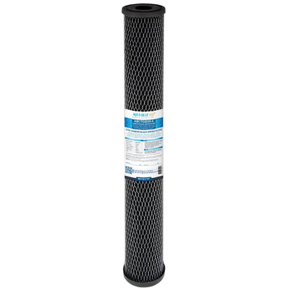 Large diameter Carbon block cartridge 20" 1 micron - WATER FILTER DISTRIBUTORS