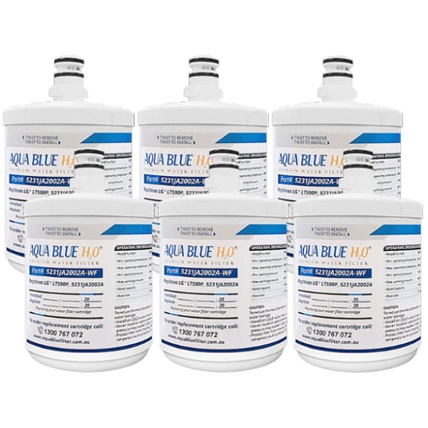 LG 5231JA2002A, LT500P Premium filter Aqua Blue H2O Replacement - WATER FILTER DISTRIBUTORS