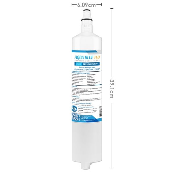LG 5231JA2006A/LT600P Fridge Replacement Filters 5231JA2006AWF - WATER FILTER DISTRIBUTORS