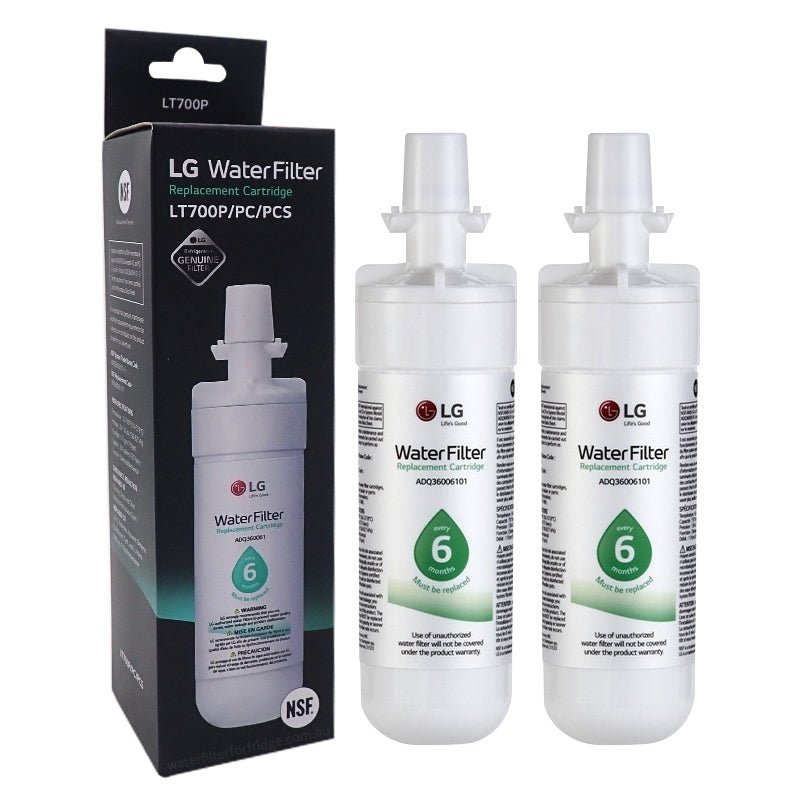 LG ADQ360061 ADQ36006121 LT700P Fridge Filter Original LG product - WATER FILTER DISTRIBUTORS