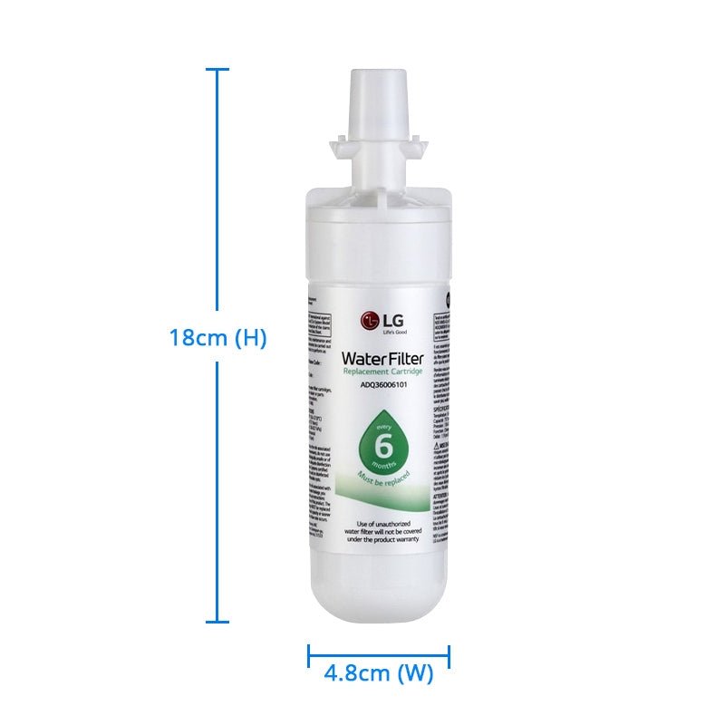 LG ADQ36006101 LT700P Genuine Fridge Filter + Air Filter LT120F - WATER FILTER DISTRIBUTORS