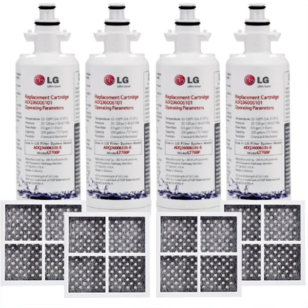 LG ADQ36006101 LT700P Genuine Fridge Filter + Air Filter LT120F - WATER FILTER DISTRIBUTORS