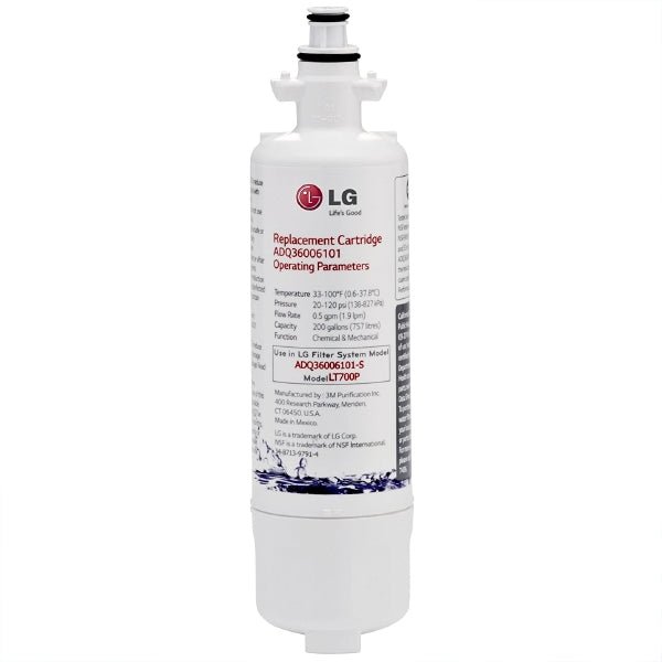 LG ADQ36006101 LT700P Genuine Fridge Filter + Air Filter LT120F - WATER FILTER DISTRIBUTORS