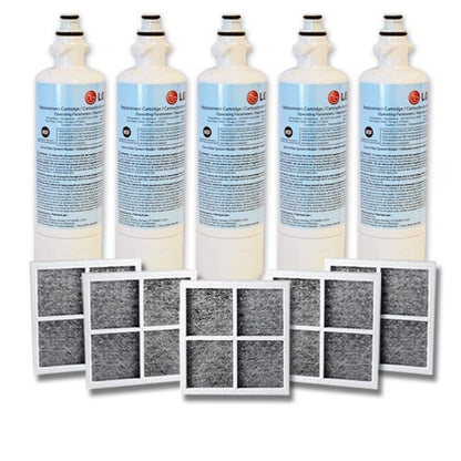 LG ADQ36006101 LT700P Genuine Fridge Filter + Air Filter LT120F - WATER FILTER DISTRIBUTORS
