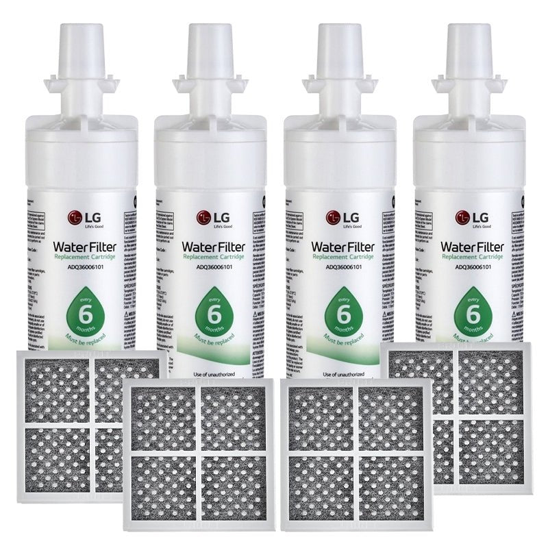LG ADQ36006101 LT700P Genuine Fridge Filter + Air Filter LT120F - WATER FILTER DISTRIBUTORS
