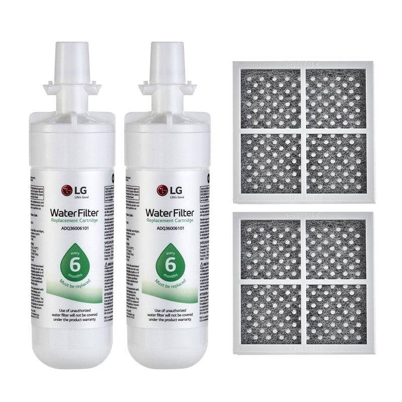 LG ADQ36006101 LT700P Genuine Fridge Filter + Air Filter LT120F - WATER FILTER DISTRIBUTORS