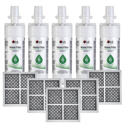 LG ADQ36006101 LT700P Genuine Fridge Filter + Air Filter LT120F - WATER FILTER DISTRIBUTORS