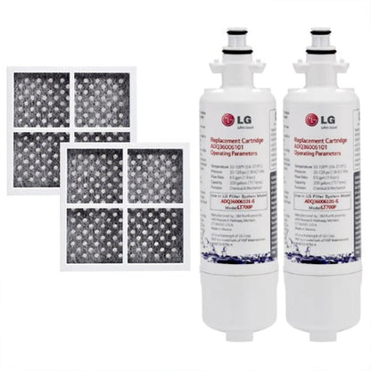 LG ADQ36006101 LT700P Genuine Fridge Filter + Air Filter LT120F - WATER FILTER DISTRIBUTORS