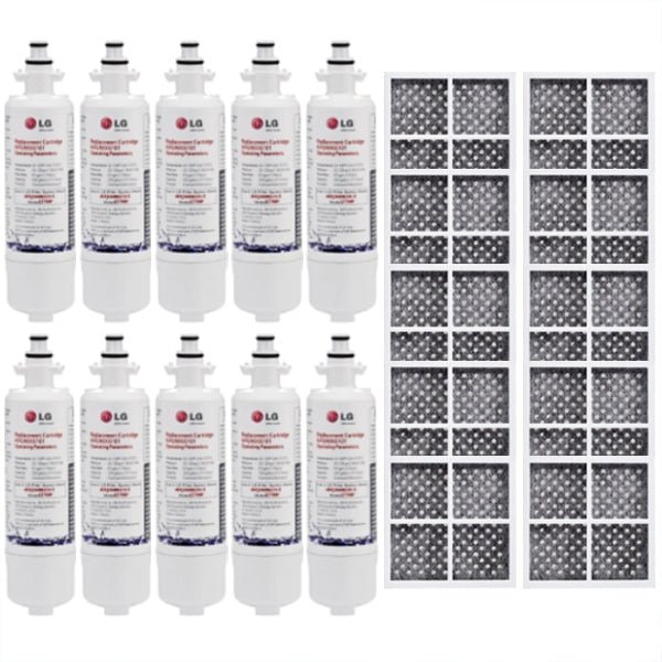 LG ADQ36006101 LT700P Genuine Fridge Filter + Air Filter LT120F - WATER FILTER DISTRIBUTORS