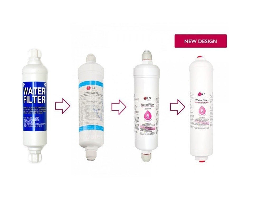 LG AJR73482513 Genuine External Fridge Filter + Hose 10 Kit - WATER FILTER DISTRIBUTORS