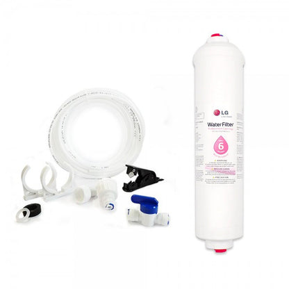 LG AJR73482513 Genuine External Fridge Filter + Hose 10 Kit - WATER FILTER DISTRIBUTORS