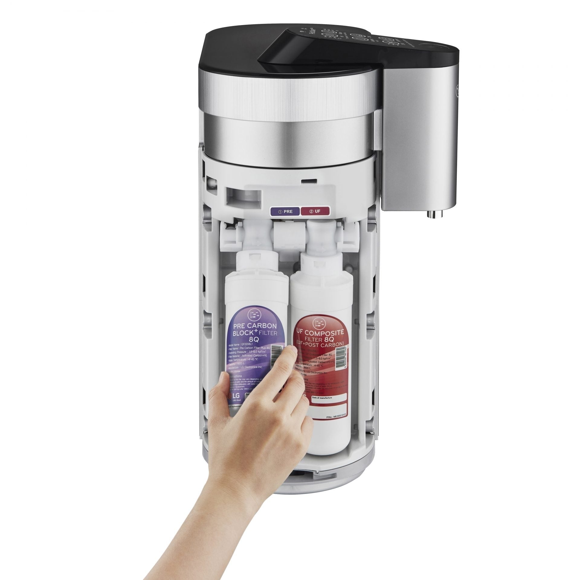 LG Countertop water system replacement cartridge set - WATER FILTER DISTRIBUTORS