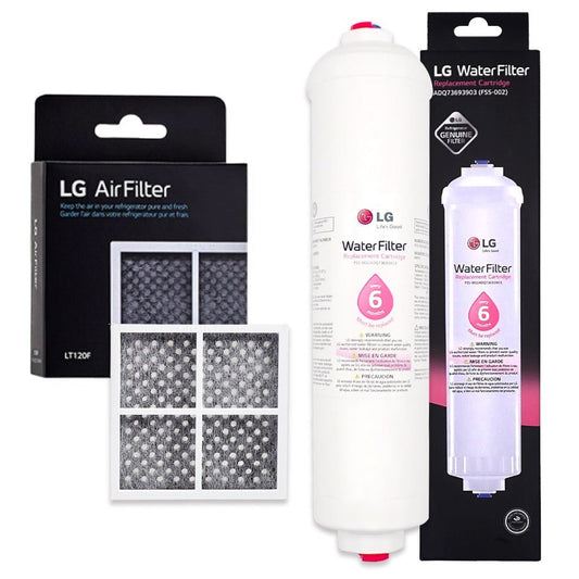 LG External Fridge Filter Replacement ADQ73693901 /ADQ736939 /ADQ73693903 WITH AIR FILTER - WATER FILTER DISTRIBUTORS