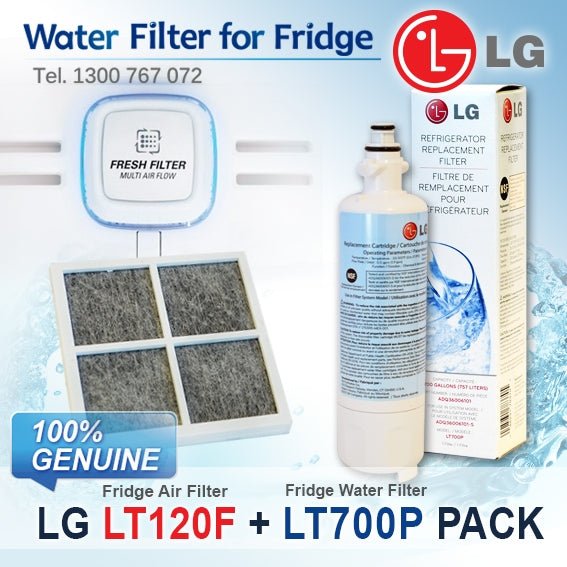 LG fridge filter ADQ36006101 + Fridge Air Filter LT120F(1pack) SET - WATER FILTER DISTRIBUTORS
