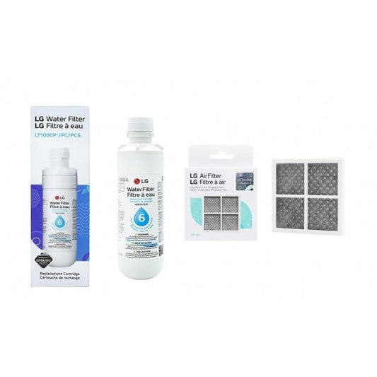 LG Genuine Fridge Filter ADQ747935 / LT1000P with Air filter ADQ73334008 - WATER FILTER DISTRIBUTORS