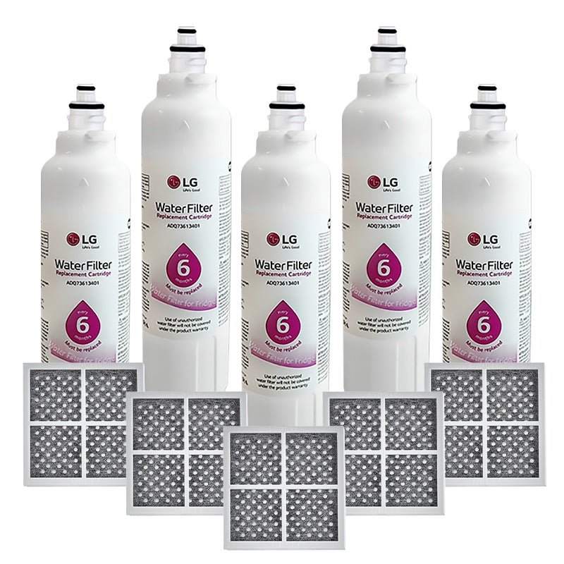 LG Genuine Fridge Filter LT800P + Fridge Air Filter LT120F set - WATER FILTER DISTRIBUTORS