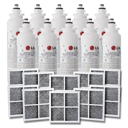 LG Genuine Fridge Filter LT800P + Fridge Air Filter LT120F set - WATER FILTER DISTRIBUTORS