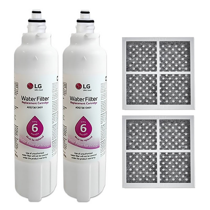 LG Genuine Fridge Filter LT800P + Fridge Air Filter LT120F set - WATER FILTER DISTRIBUTORS