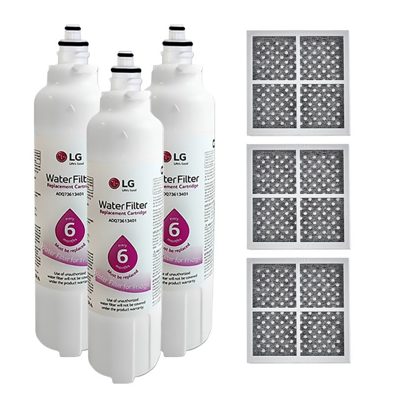 LG Genuine Fridge Filter LT800P + Fridge Air Filter LT120F set - WATER FILTER DISTRIBUTORS