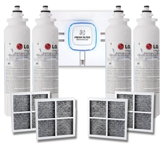 LG Genuine Fridge Filter LT800P + Fridge Air Filter LT120F set - WATER FILTER DISTRIBUTORS