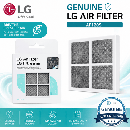 LG GENUINE LT120F Air Purifying Fresh Replacement Air Filter ADQ73853822 ADQ73334010 - WATER FILTER DISTRIBUTORS