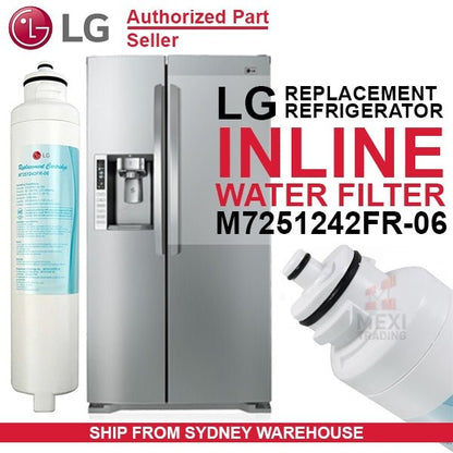 LG Internal Ultimate Filter ADQ32617703 M7251242FR - 06 suit GC - D247SL GR - P247STL - WATER FILTER DISTRIBUTORS