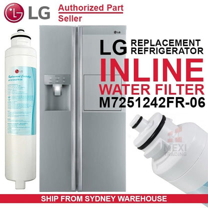 LG Internal Ultimate Filter ADQ32617703 M7251242FR - 06 suit GC - D247SL GR - P247STL - WATER FILTER DISTRIBUTORS