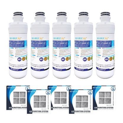 LG LT1000P, MDJ64844601, ADQ74793501 compatible water filter with LG LT120F ADQ73214404 replacing air filter - WATER FILTER DISTRIBUTORS