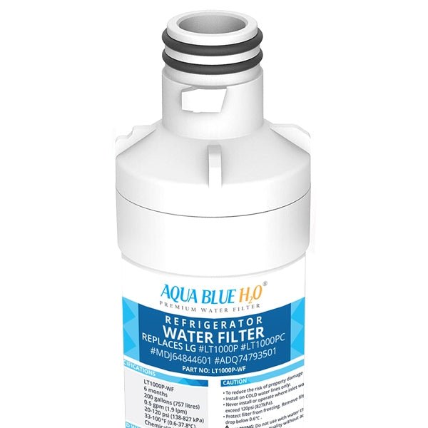 LG LT1000P, MDJ64844601, ADQ74793501 compatible water filter with LG LT120F ADQ73214404 replacing air filter - WATER FILTER DISTRIBUTORS