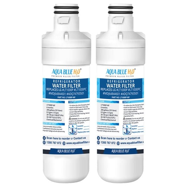 LG LT1000P, MDJ64844601, ADQ74793501 compatible water filter with LG LT120F ADQ73214404 replacing air filter - WATER FILTER DISTRIBUTORS
