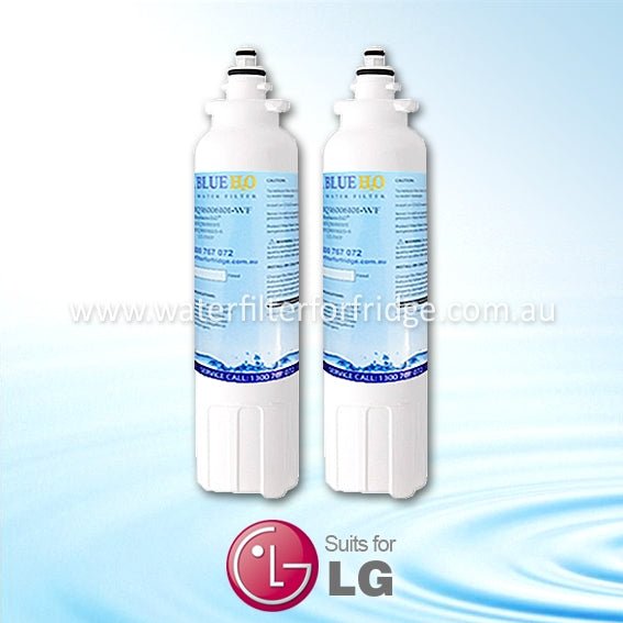 LG Replacement ADQ73613401, LT800P Fridge Filter by Aqua Blue H2O - WATER FILTER DISTRIBUTORS