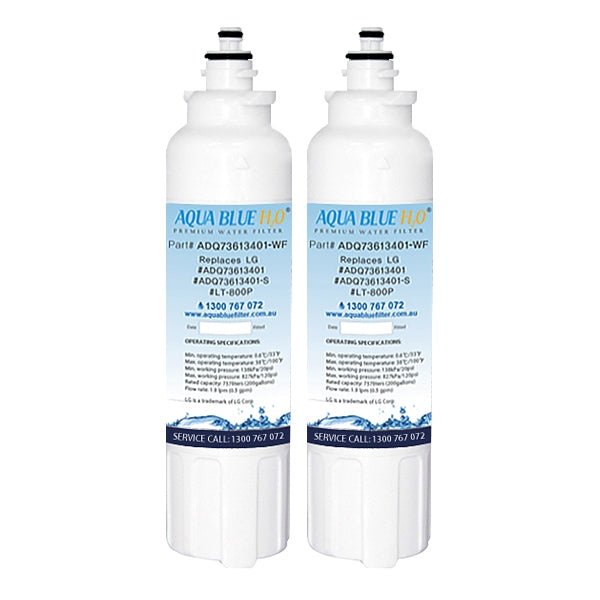LG Replacement ADQ73613401, LT800P Fridge Filter by Aqua Blue H2O - WATER FILTER DISTRIBUTORS