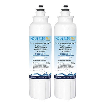 LG Replacement ADQ73613401, LT800P Fridge Filter by Aqua Blue H2O - WATER FILTER DISTRIBUTORS