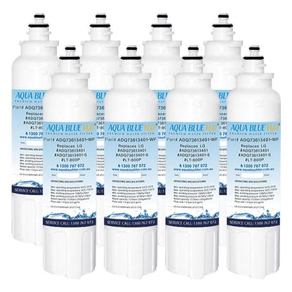 LG Replacement ADQ73613401, LT800P Fridge Filter by Aqua Blue H2O - WATER FILTER DISTRIBUTORS