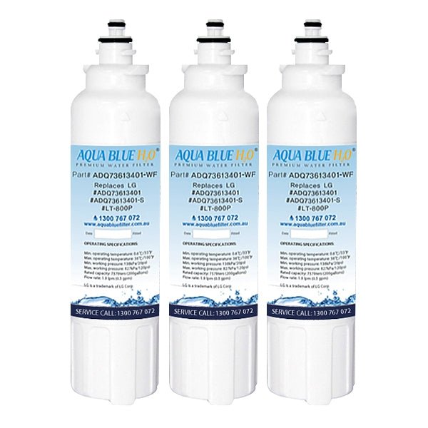 LG Replacement ADQ73613401, LT800P Fridge Filter by Aqua Blue H2O - WATER FILTER DISTRIBUTORS