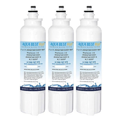 LG Replacement ADQ73613401, LT800P Fridge Filter by Aqua Blue H2O - WATER FILTER DISTRIBUTORS